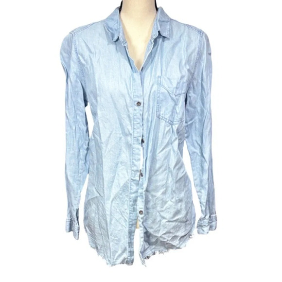 Tribal Jeans Lyocell/ Linen blend Shirt - Picture 1 of 4